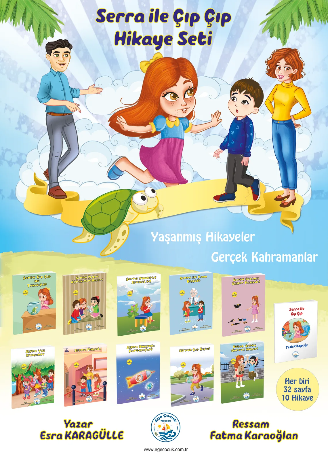 Serra ile Çıp Çıp Hikaye Seti